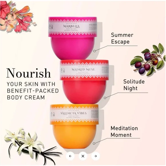 SOLO EN IBIZA - 3pcs Body Butter 50g/1.76oz - Picture 2 of 2